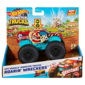 Hot Wheels Monster Trucks Roarin' Wreckers HDX66